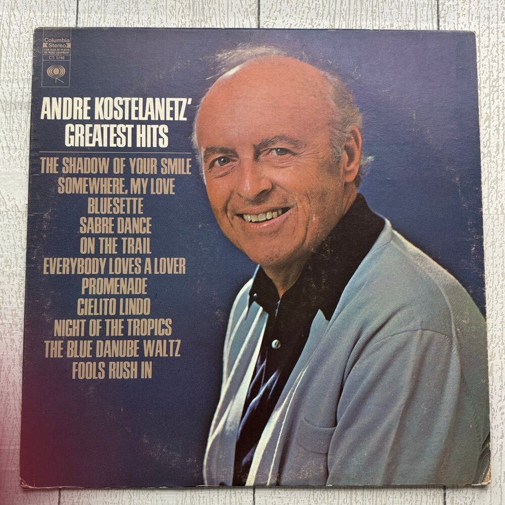 Vintage 1968 Andre Kostelanetz Greatest Hits LP